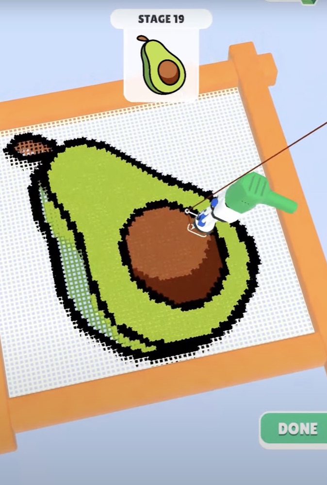 Tuft a Rug 게임 화면