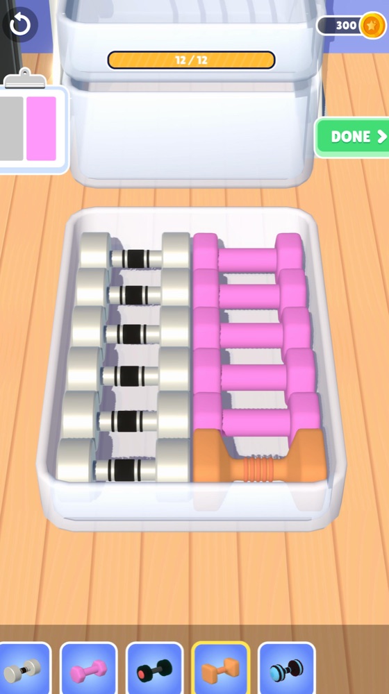 Organize Your Stuff 게임 화면