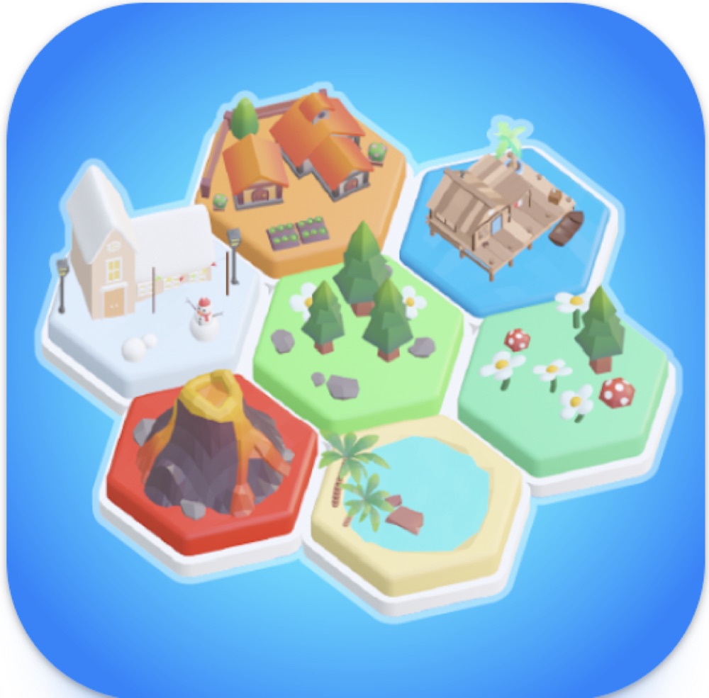 Hexa World 게임 화면
